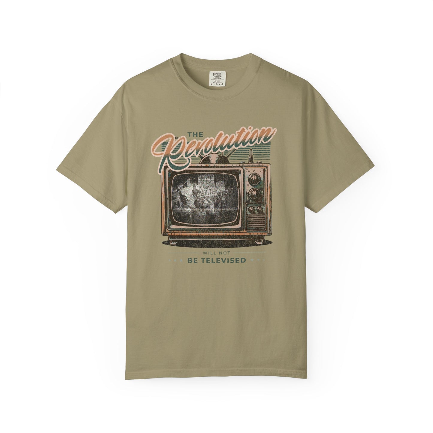 The Revolution Will Not Be Televised Graphic T-Shirt - Relaxed Fit