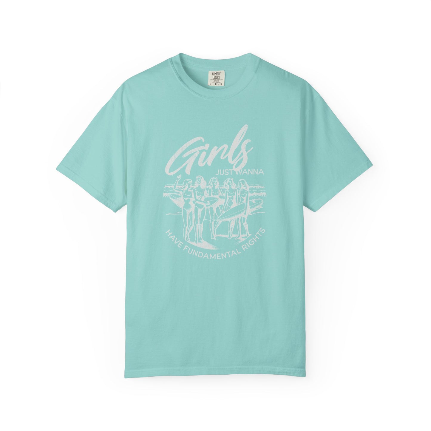 Girls Just Wanna Have Fun Summer Surf T-Shirt - Relaxed Fit