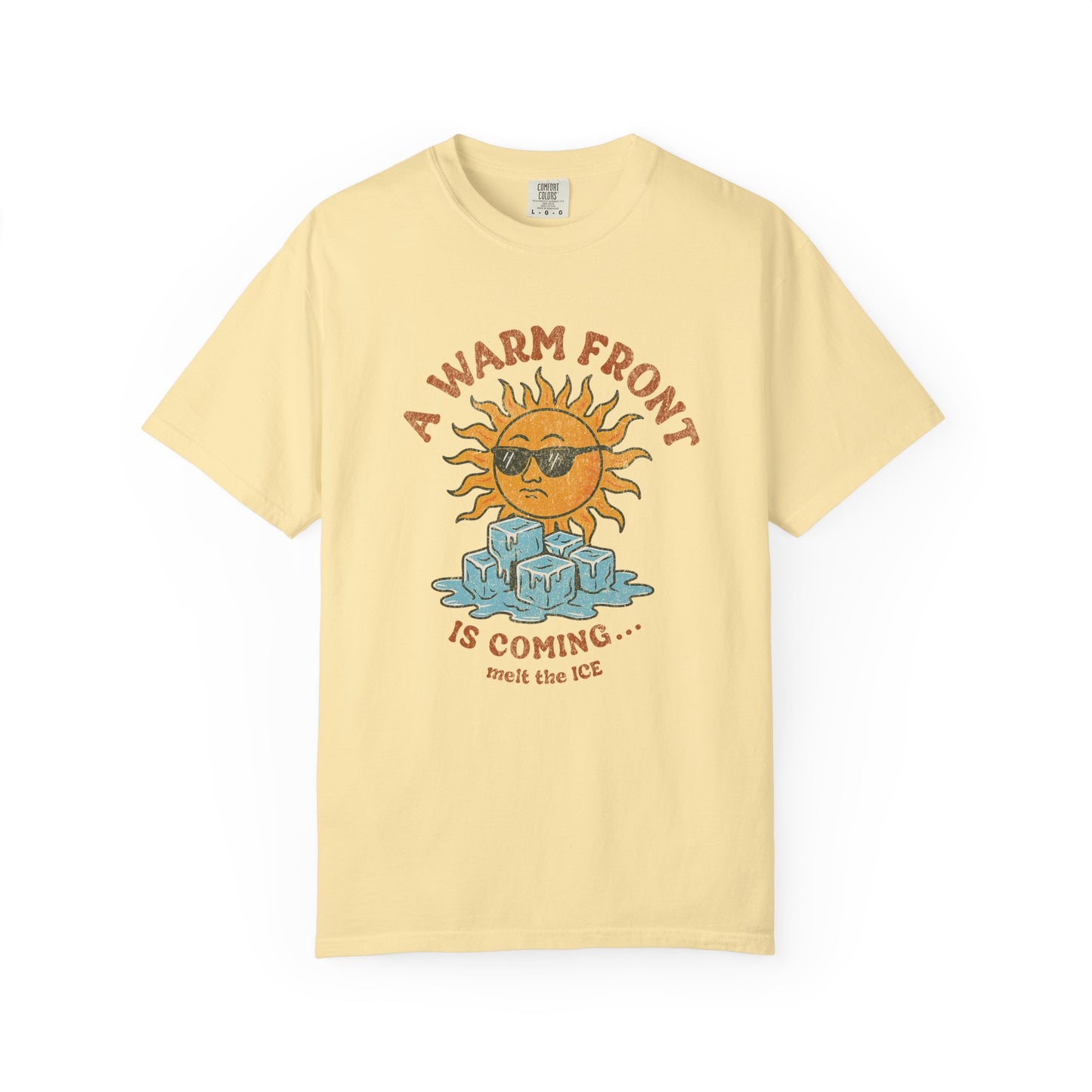 Vintage Warm Front ICE T-Shirt - Relaxed Fit