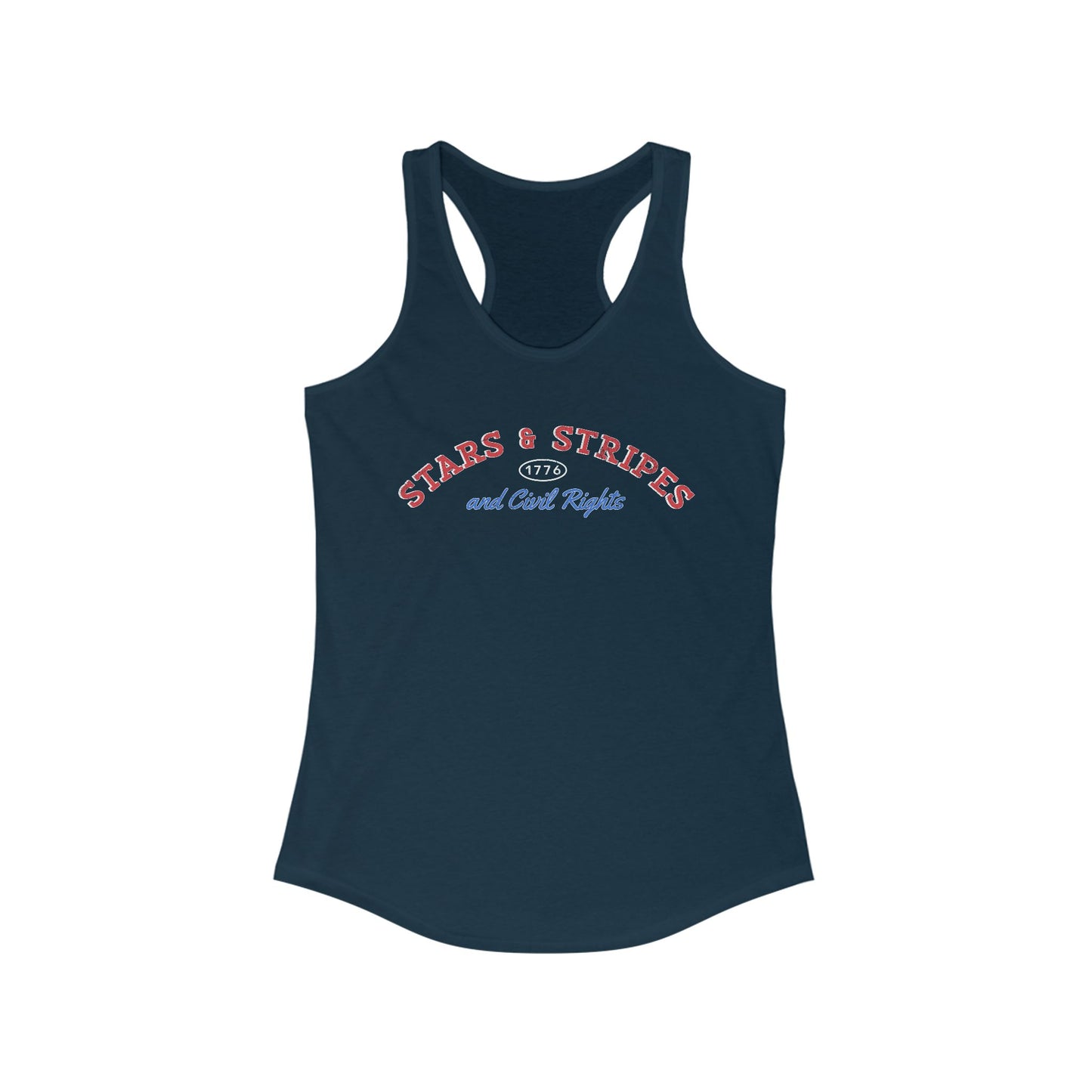 Stars & Stripes Civil Rights Vintage Varsity Tank Top