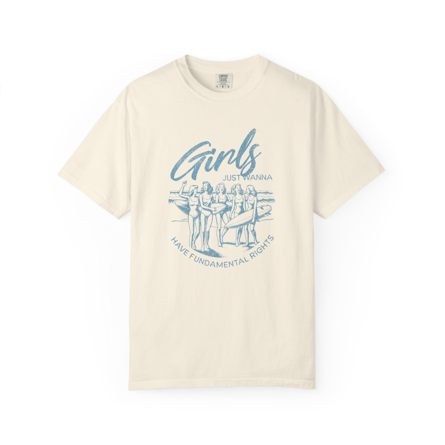 Girls Just Wanna Have Fun Summer Surf T-Shirt - Relaxed Fit