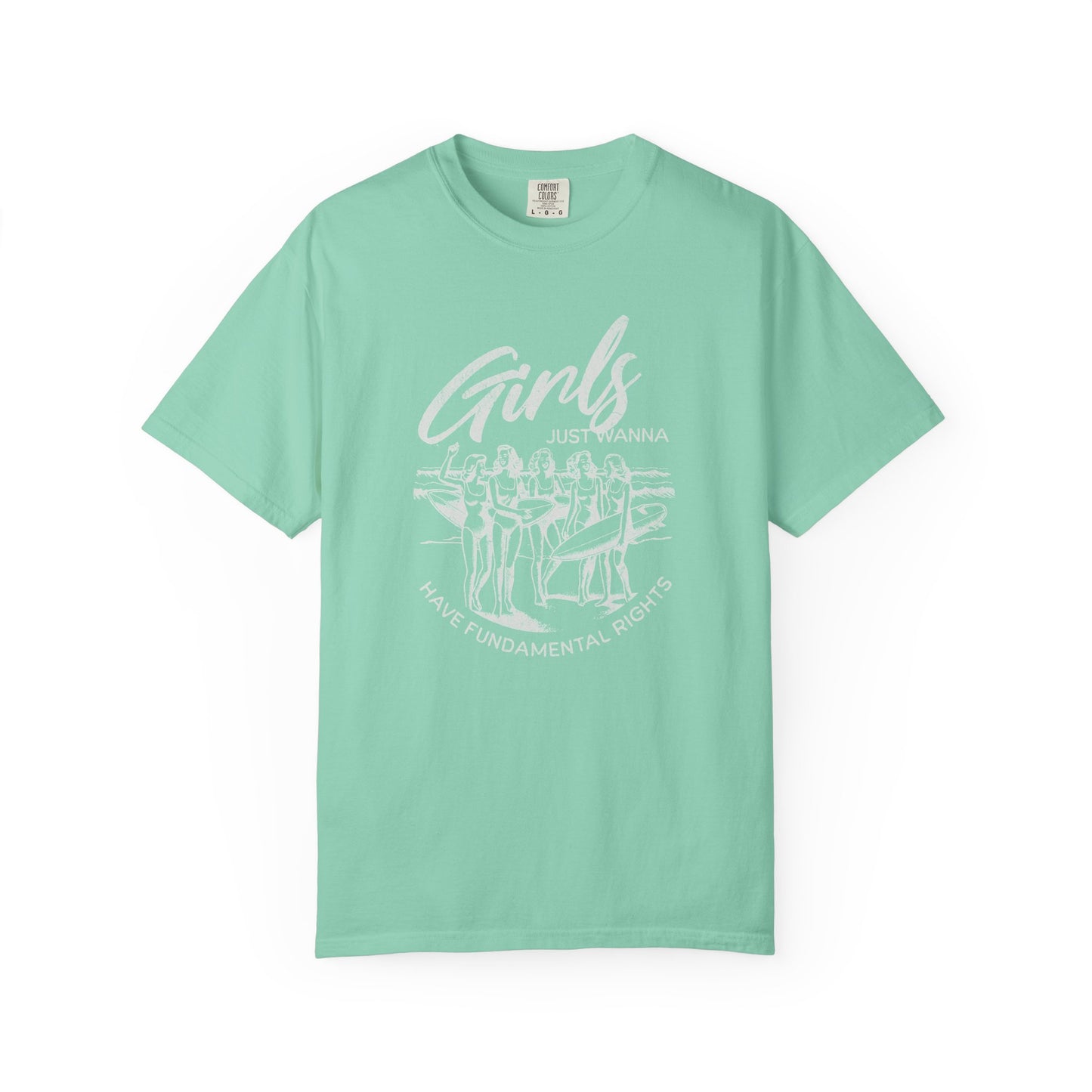 Girls Just Wanna Have Fun Summer Surf T-Shirt - Relaxed Fit