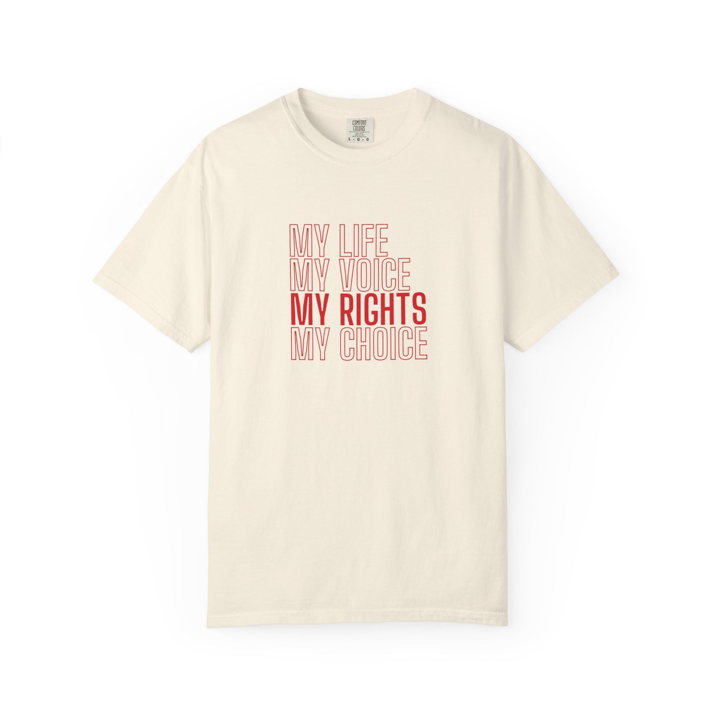 My Rights T-Shirt - Relaxed Fit