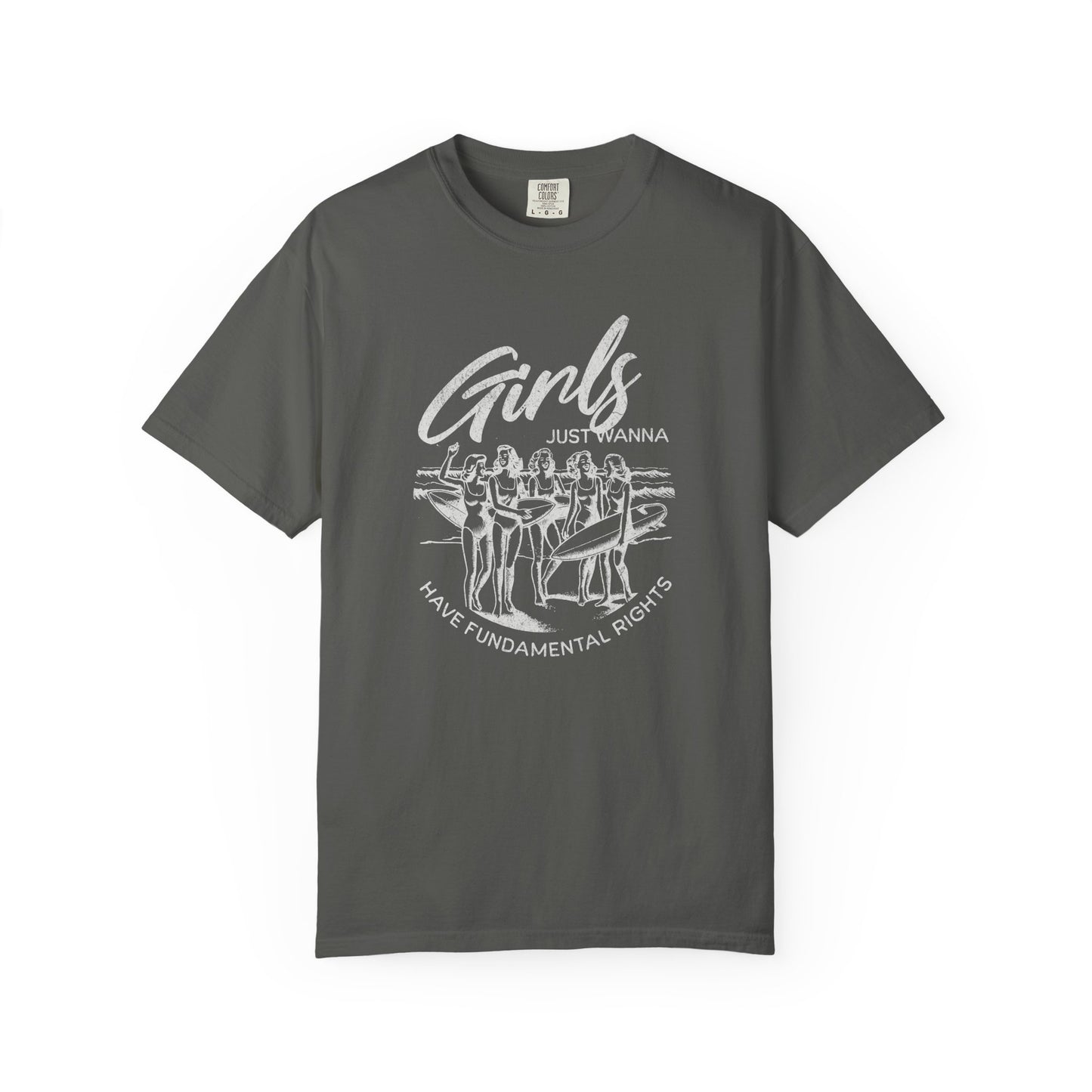 Girls Just Wanna Have Fun Summer Surf T-Shirt - Relaxed Fit