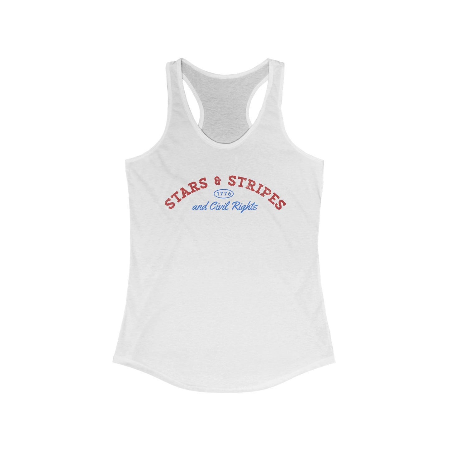 Stars & Stripes Civil Rights Vintage Varsity Tank Top