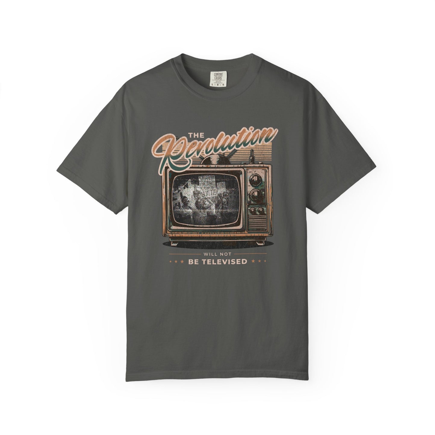 The Revolution Will Not Be Televised Graphic T-Shirt - Relaxed Fit