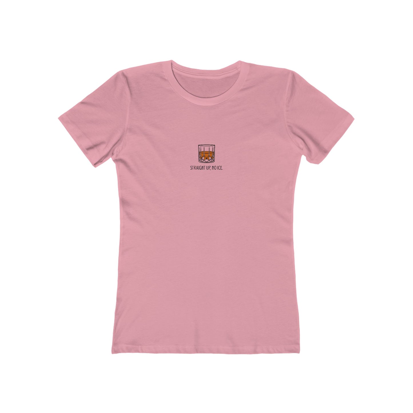 Straight Up, No ICE Whiskey T-Shirt - Classic Fit