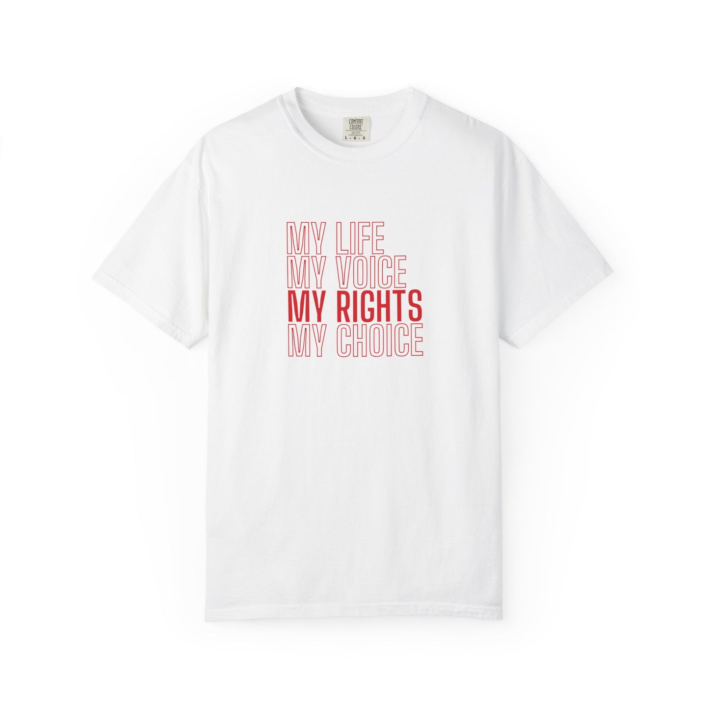 My Rights T-Shirt - Relaxed Fit