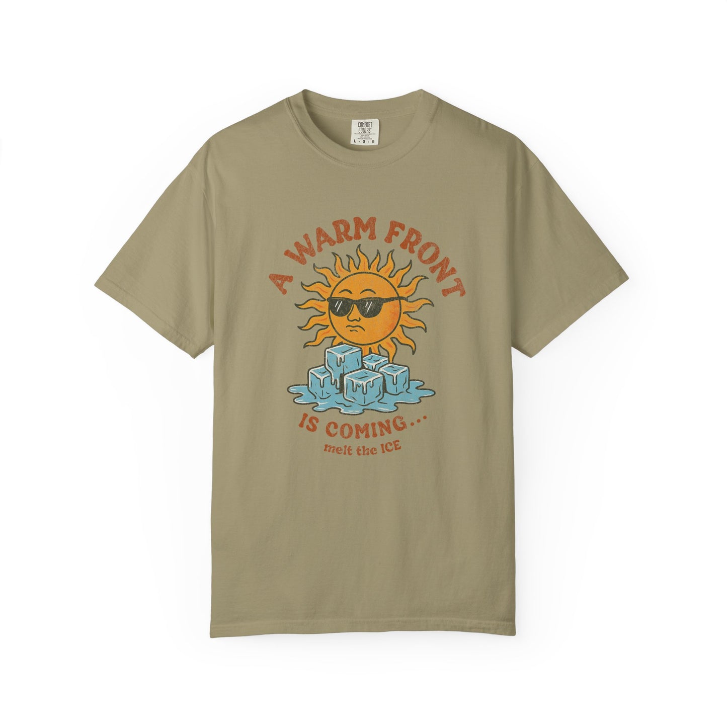 Vintage Warm Front ICE T-Shirt - Relaxed Fit