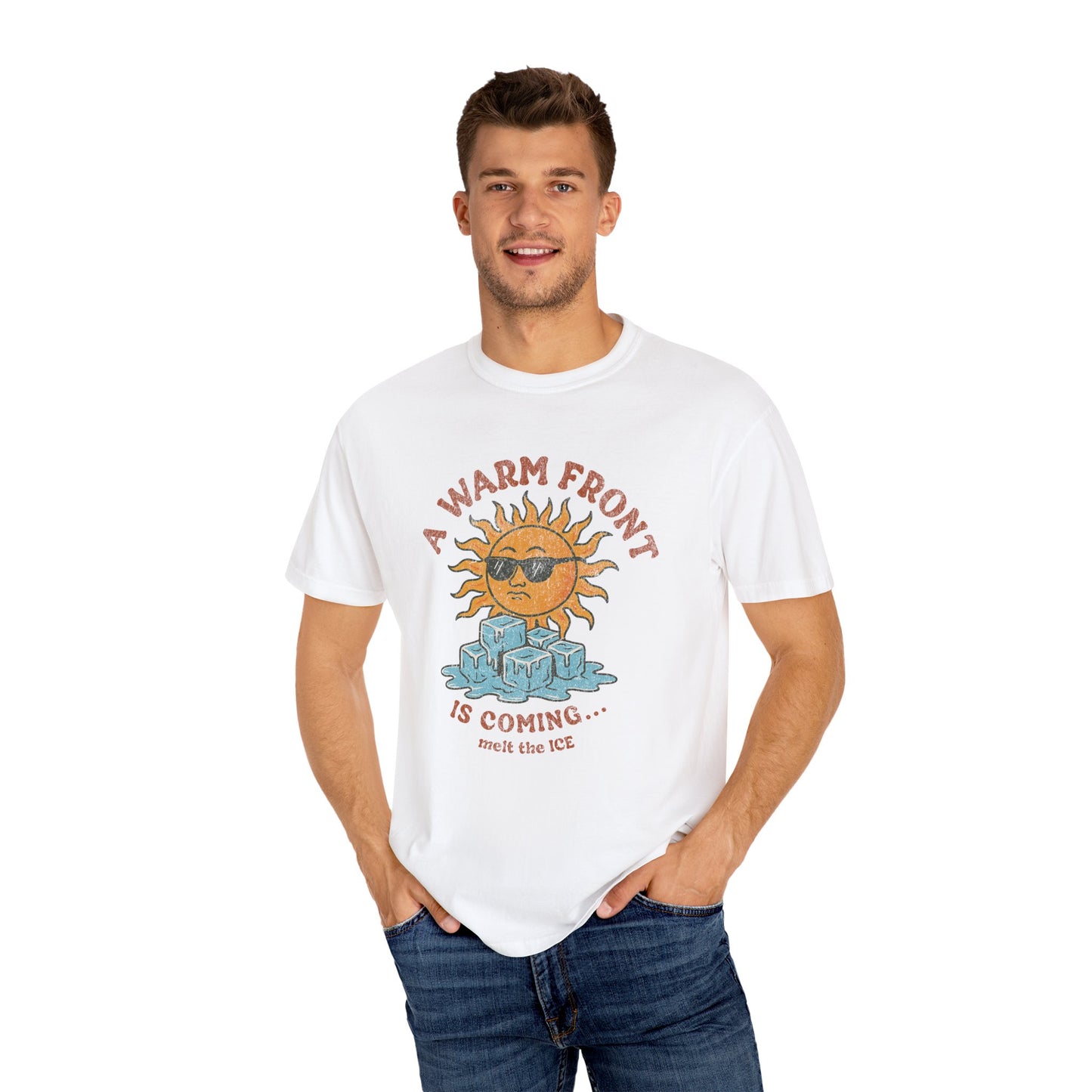 Vintage Warm Front ICE T-Shirt - Relaxed Fit
