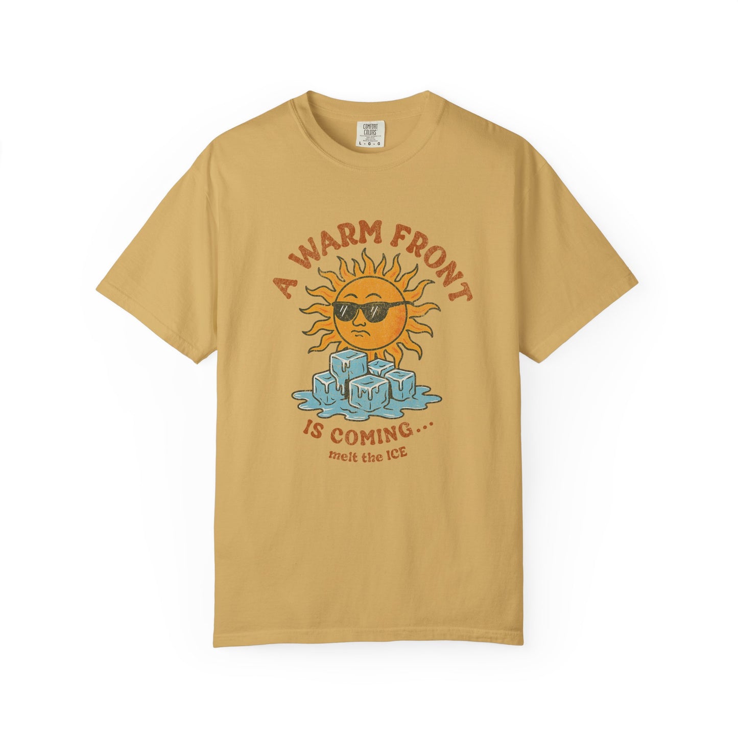 Vintage Warm Front ICE T-Shirt - Relaxed Fit