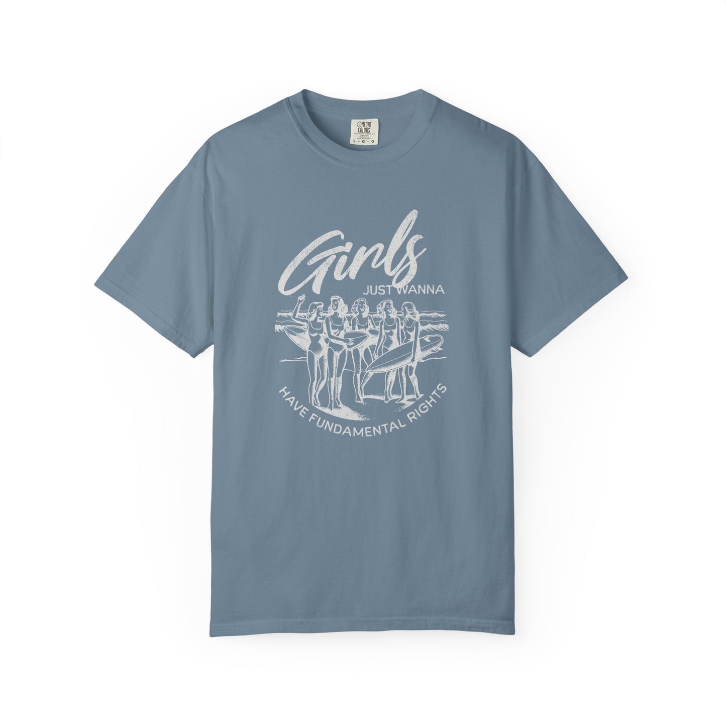 Girls Just Wanna Have Fun Summer Surf T-Shirt - Relaxed Fit
