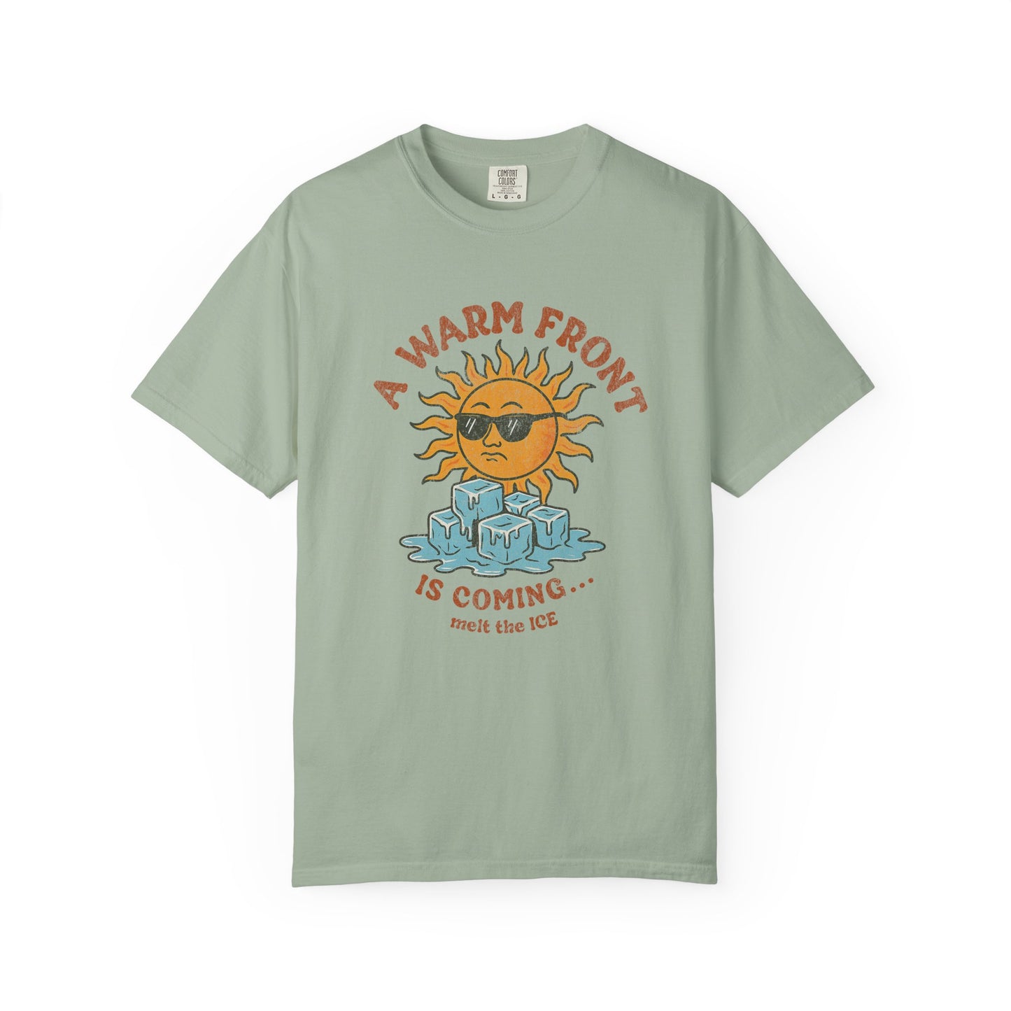 Vintage Warm Front ICE T-Shirt - Relaxed Fit