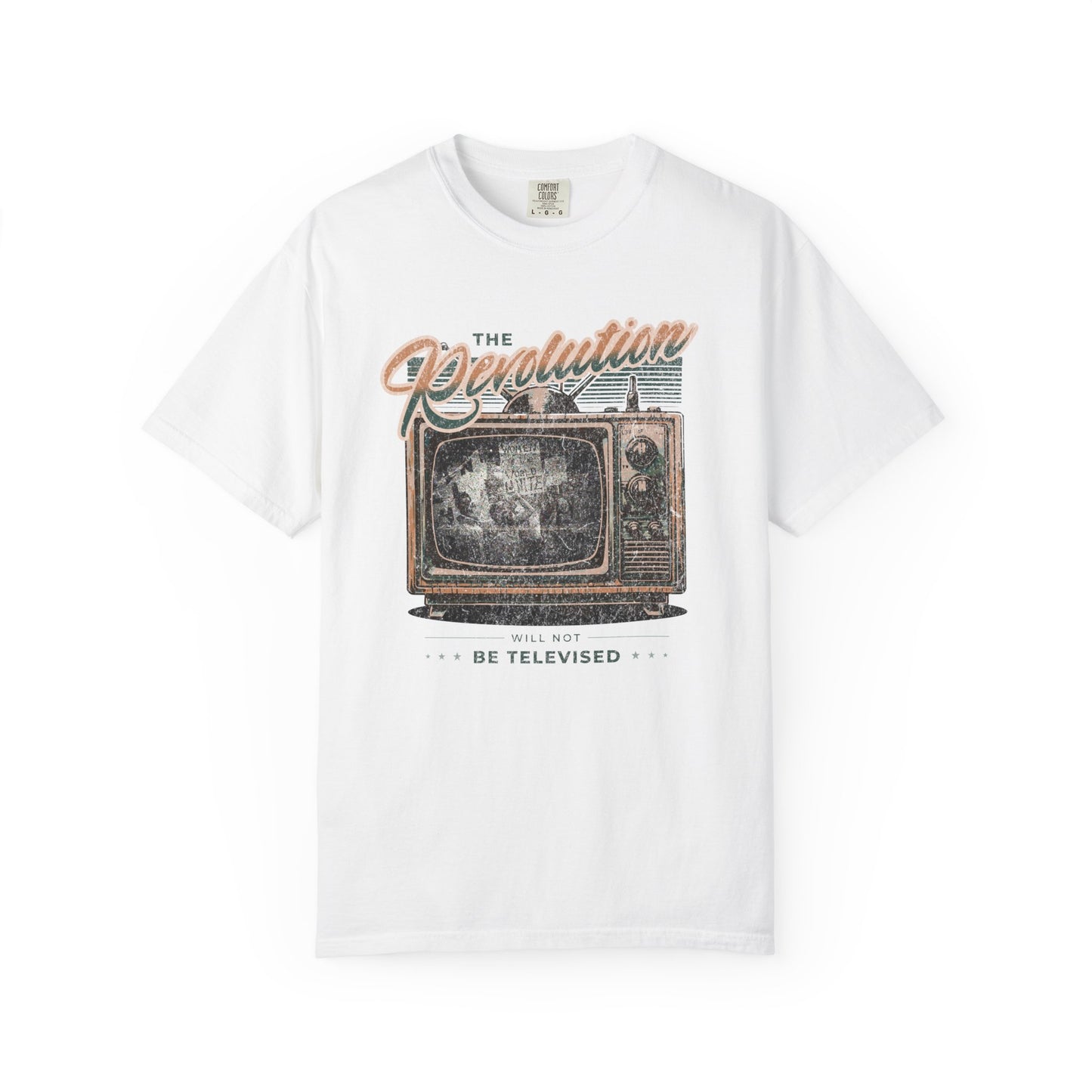 The Revolution Will Not Be Televised Graphic T-Shirt - Relaxed Fit