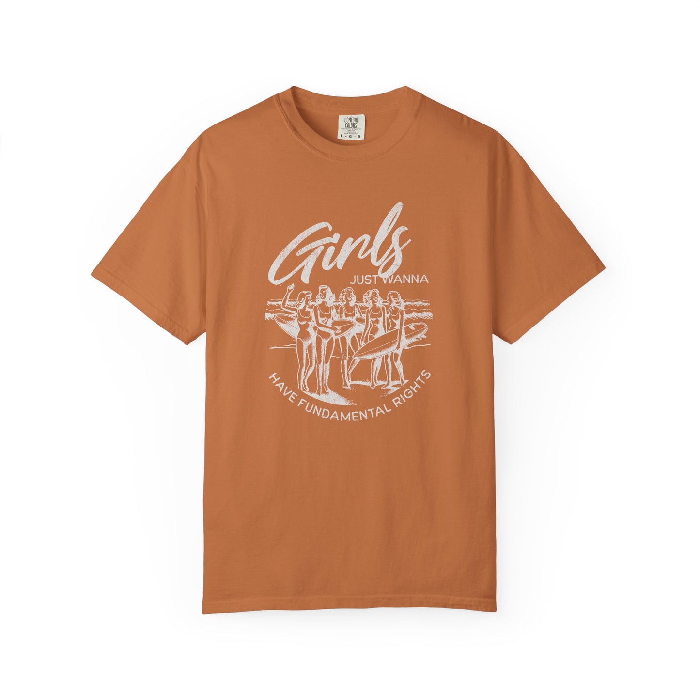Girls Just Wanna Have Fun Summer Surf T-Shirt - Relaxed Fit
