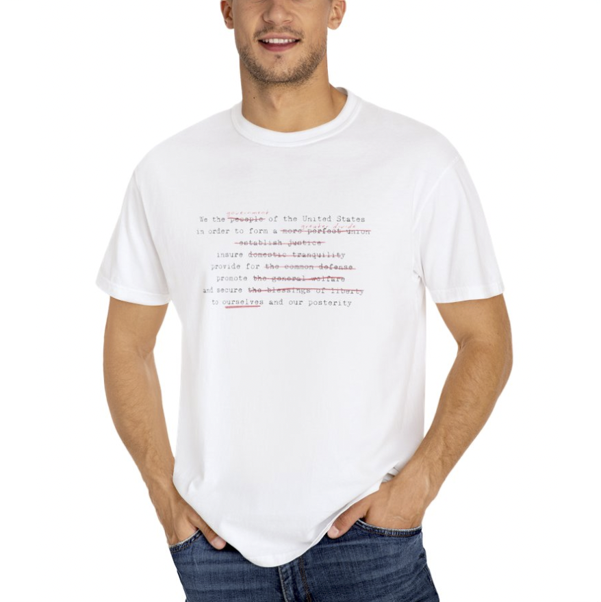 Constitution Preamble T-Shirt - Relaxed Fit