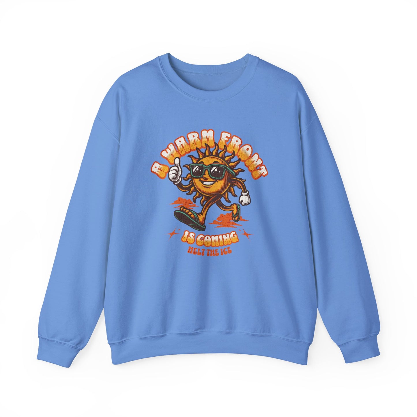 Retro Warm Front ICE Crewneck Sweatshirt