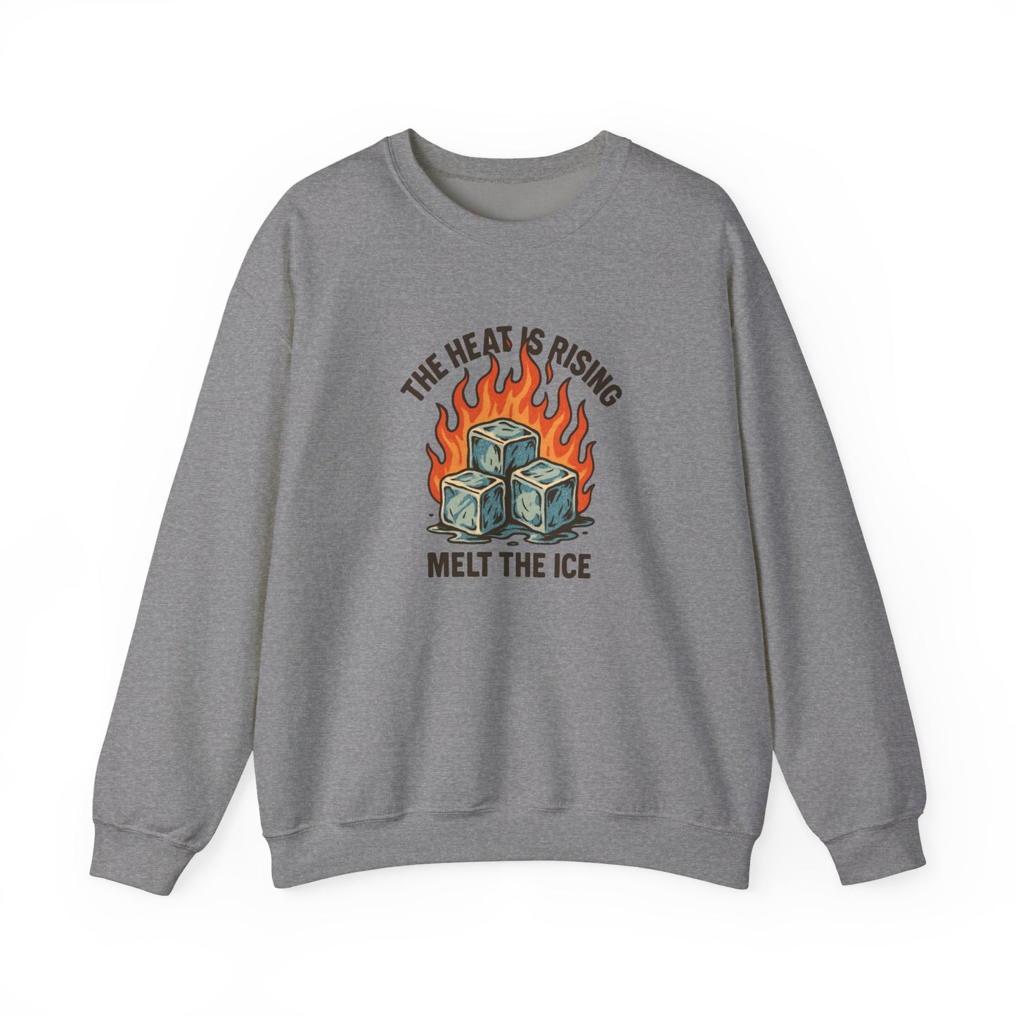 The Heat Is Rising ICE Crewneck Sweatshirt
