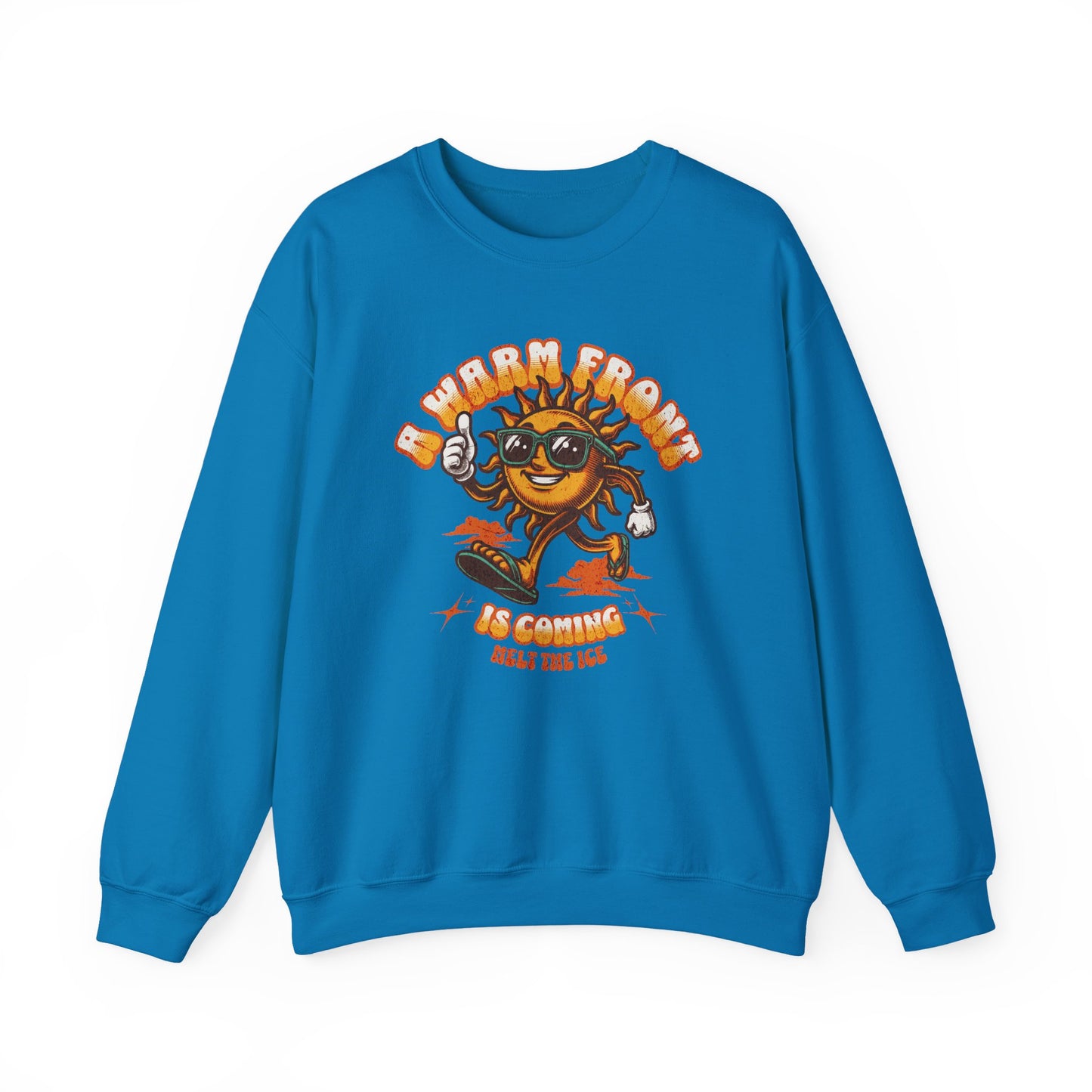 Retro Warm Front ICE Crewneck Sweatshirt