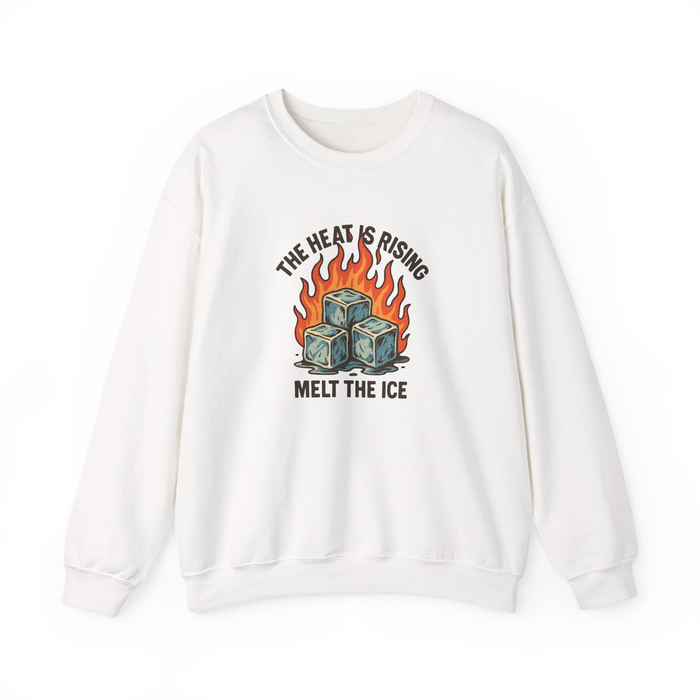 The Heat Is Rising ICE Crewneck Sweatshirt