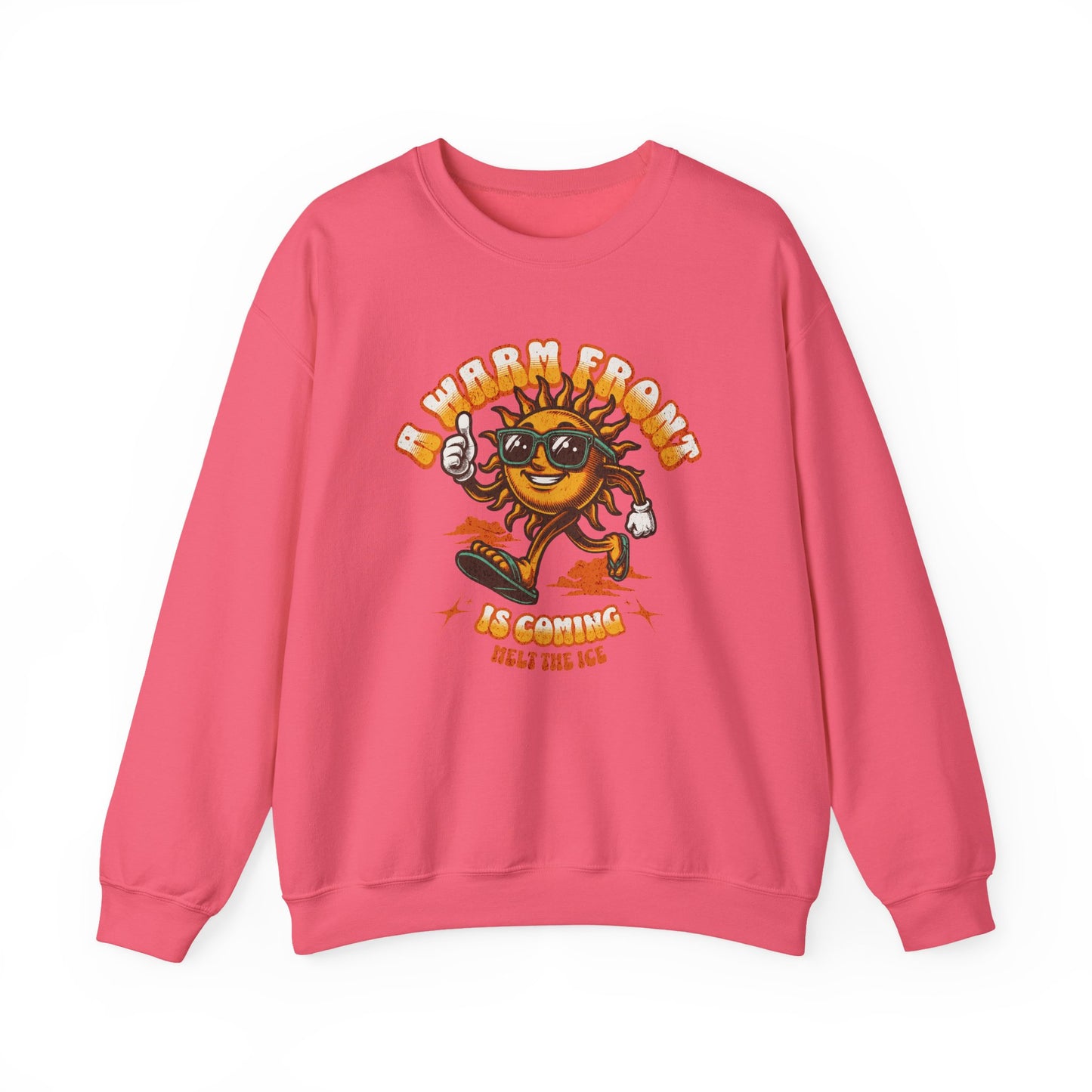Retro Warm Front ICE Crewneck Sweatshirt
