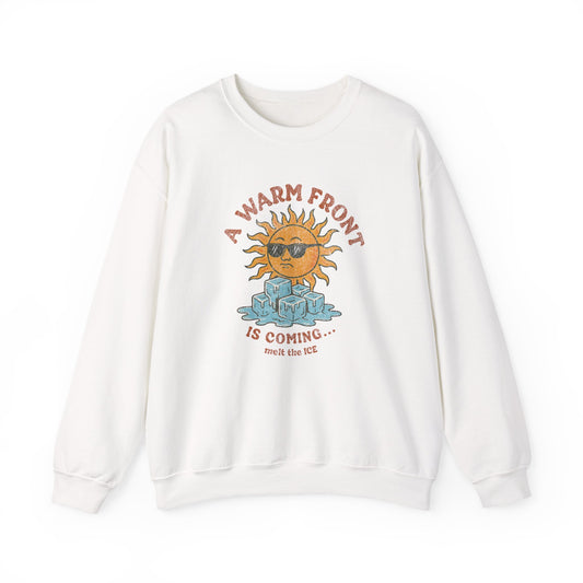 Vintage Warm Front ICE Crewneck Sweatshirt