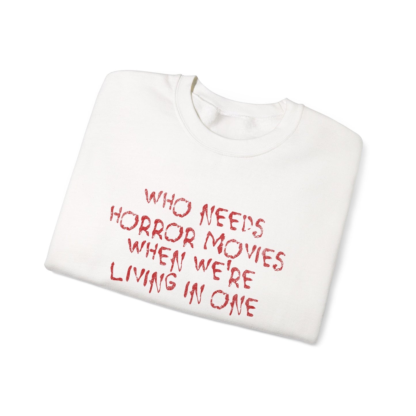 Horror Movie Crewneck Sweatshirt