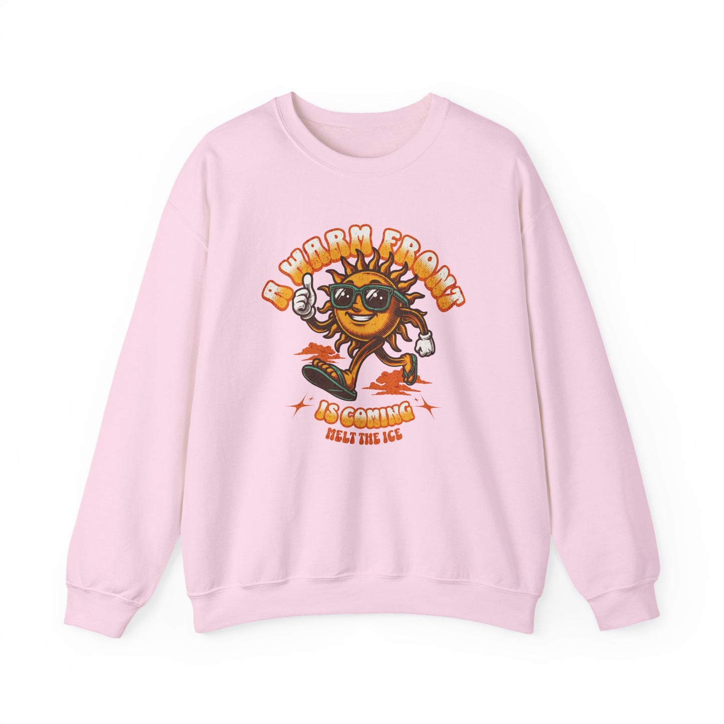 Retro Warm Front ICE Crewneck Sweatshirt
