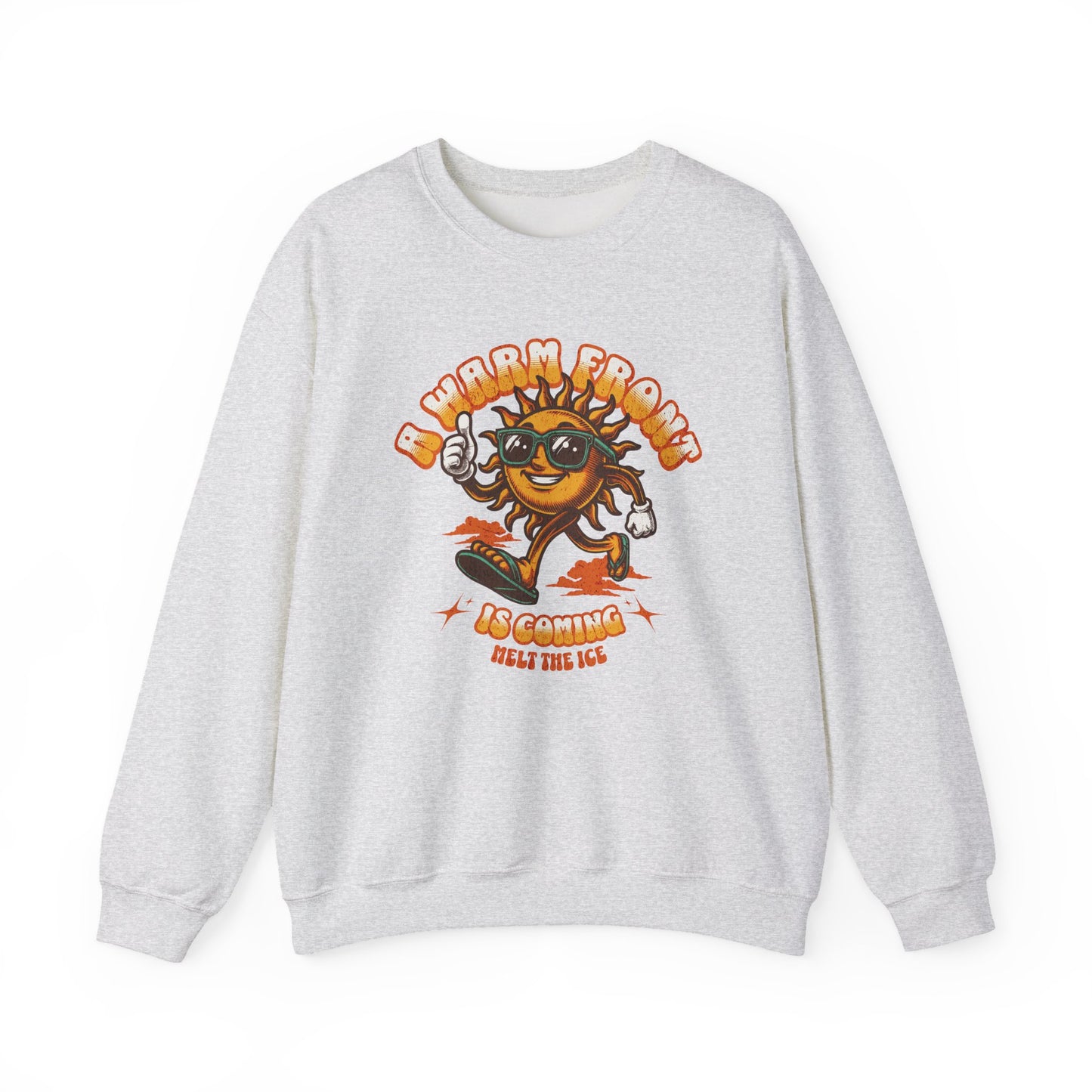 Retro Warm Front ICE Crewneck Sweatshirt