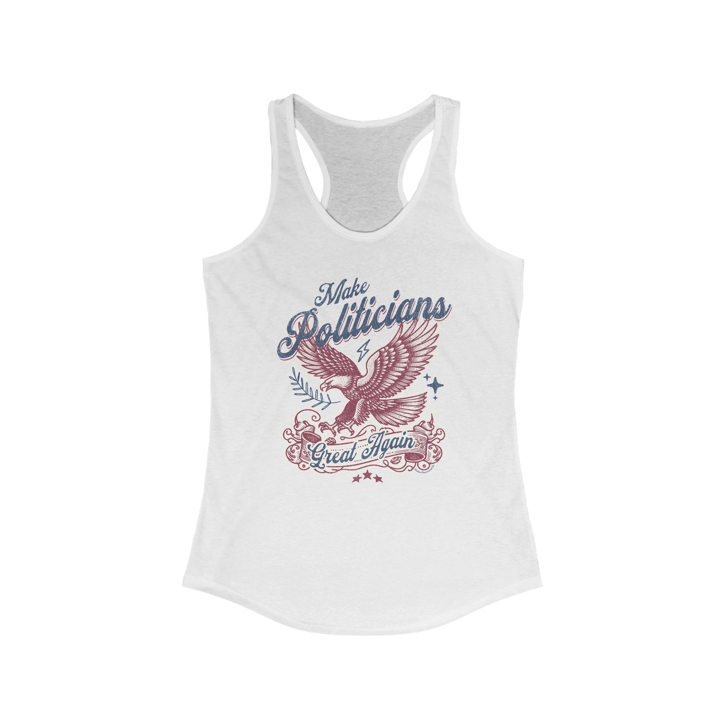 Make Politicians Great Again Vintage Graphic Tank Top