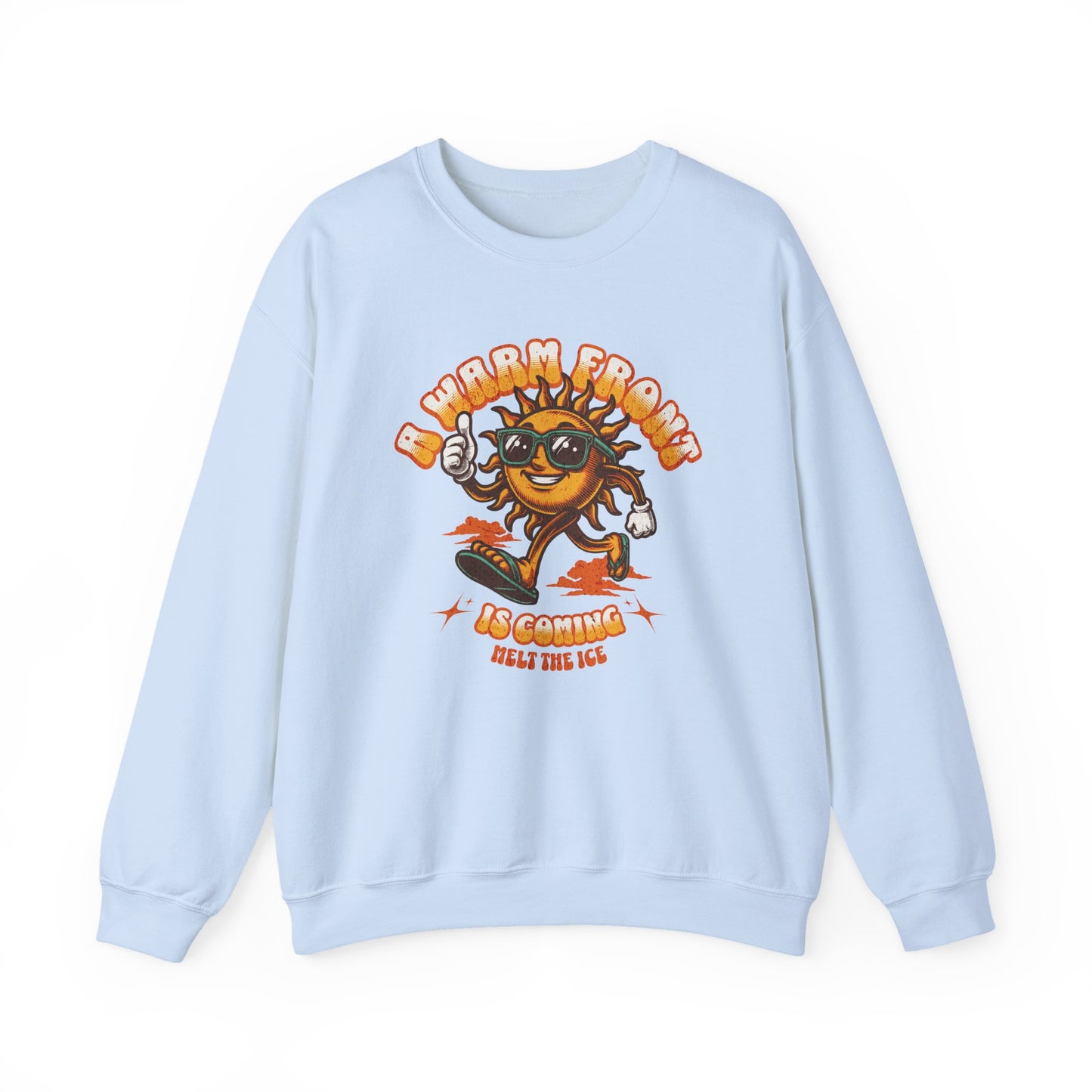 Retro Warm Front ICE Crewneck Sweatshirt