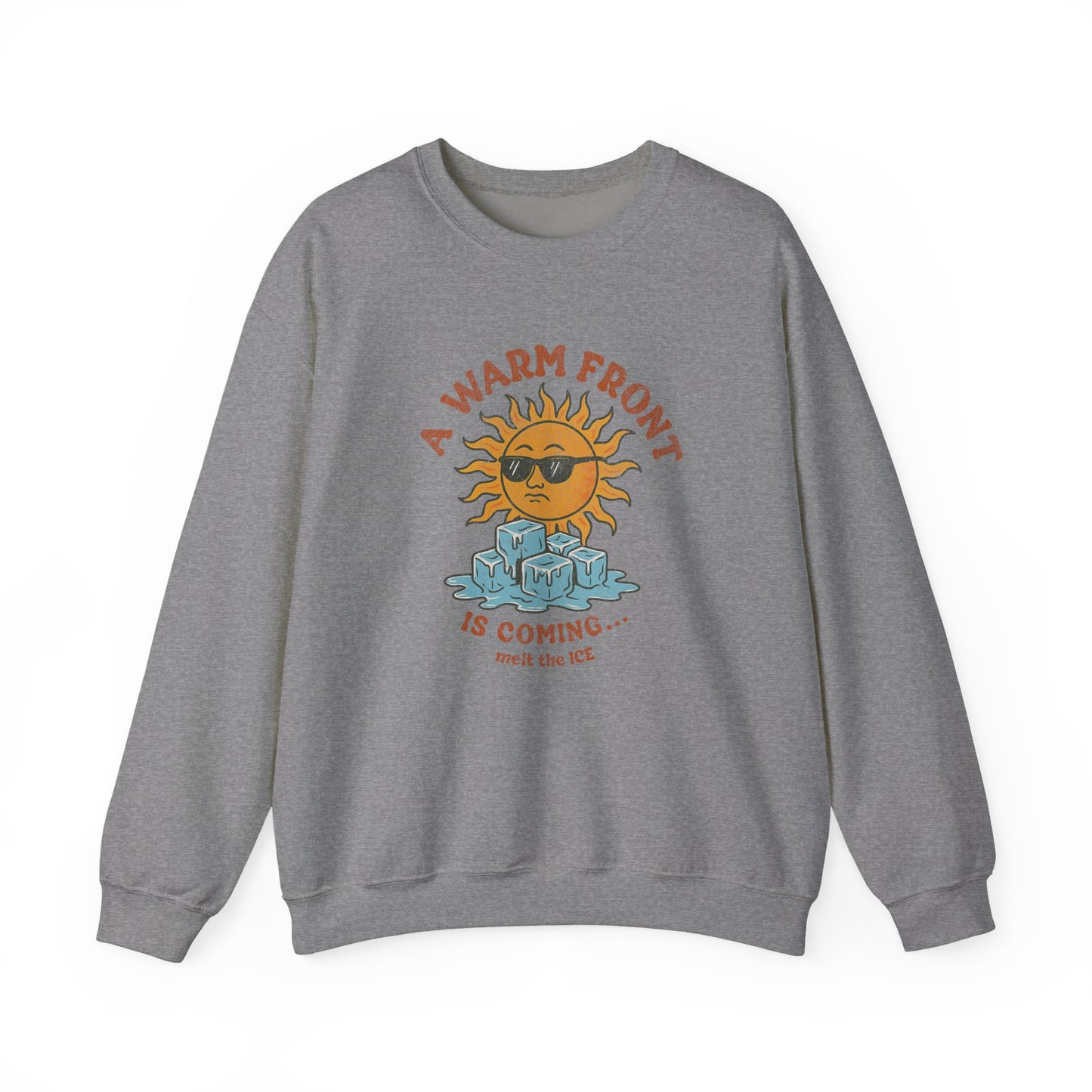 Vintage Warm Front ICE Crewneck Sweatshirt