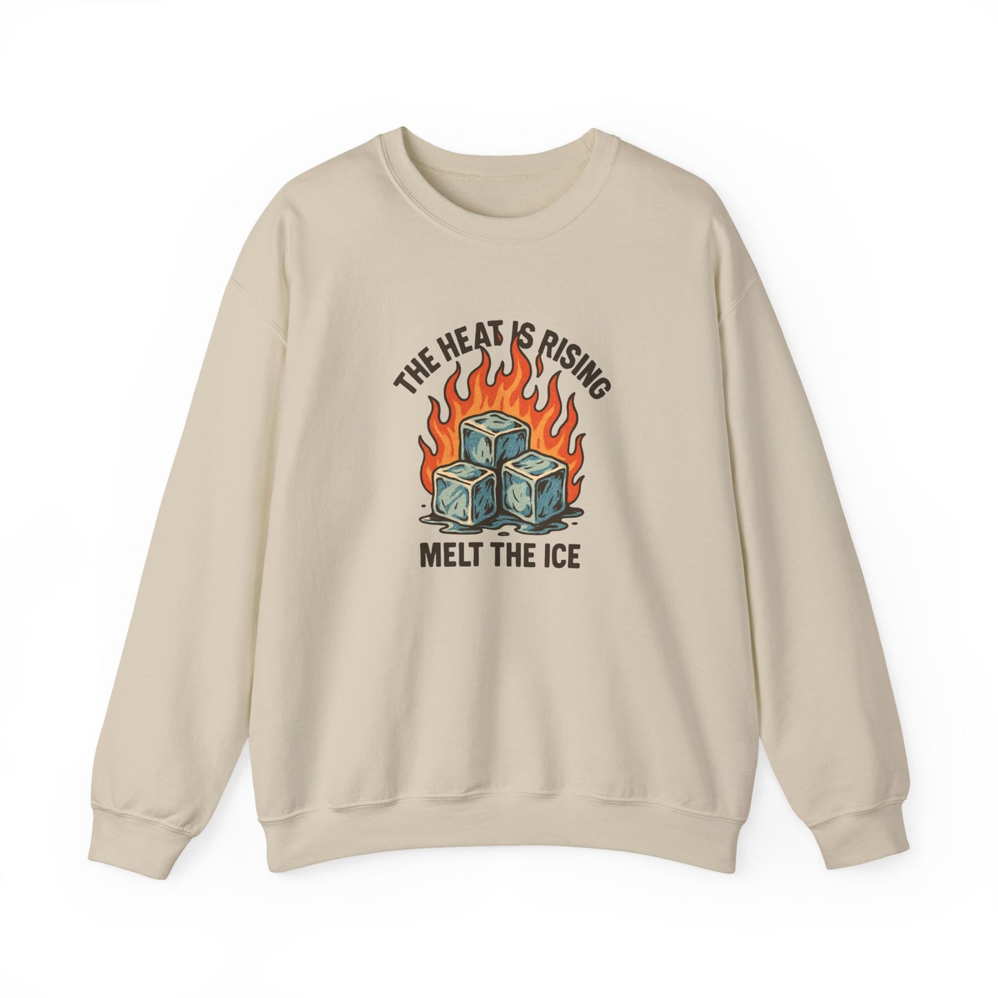 The Heat Is Rising ICE Crewneck Sweatshirt