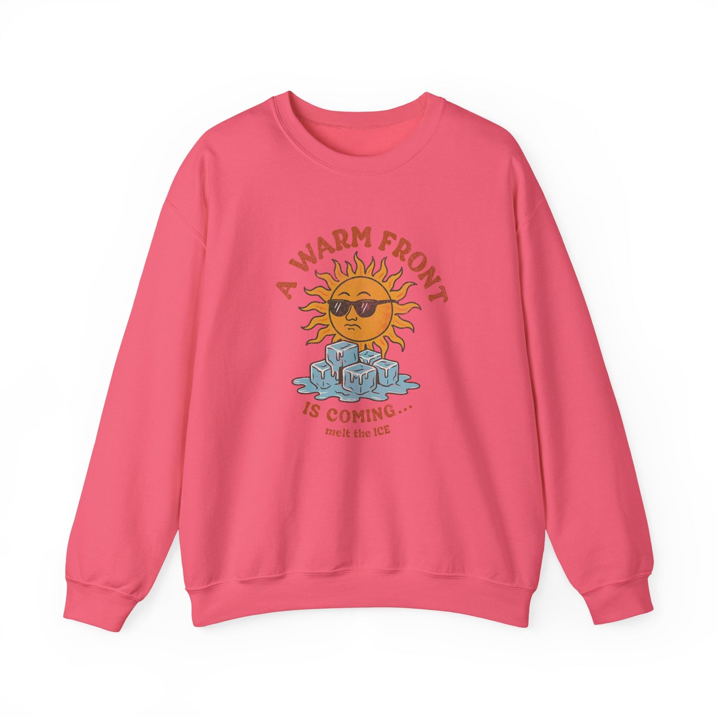 Vintage Warm Front ICE Crewneck Sweatshirt
