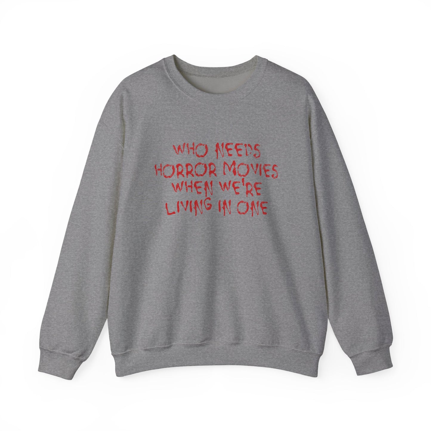 Horror Movie Crewneck Sweatshirt