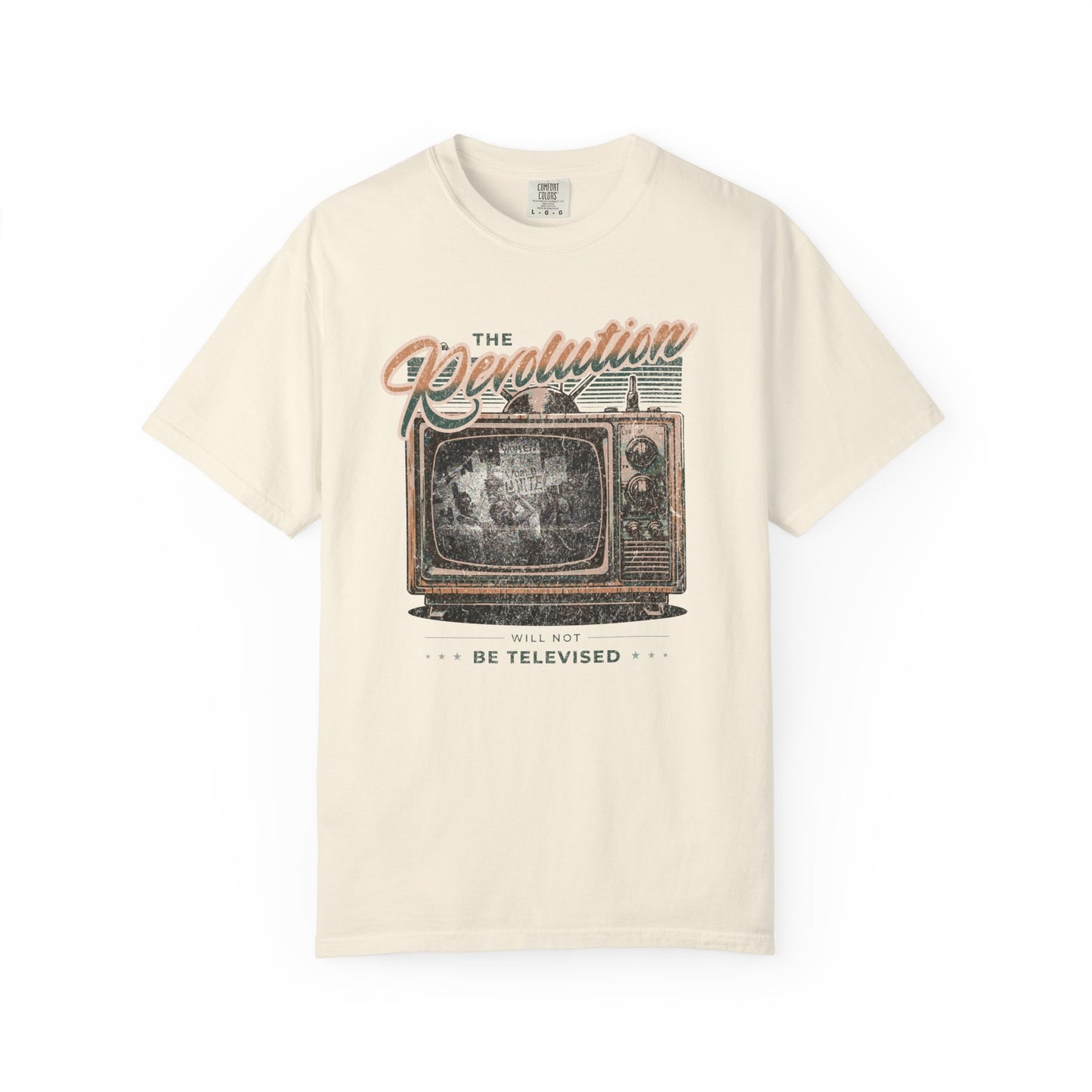 The Revolution Will Not Be Televised Graphic T-Shirt - Relaxed Fit