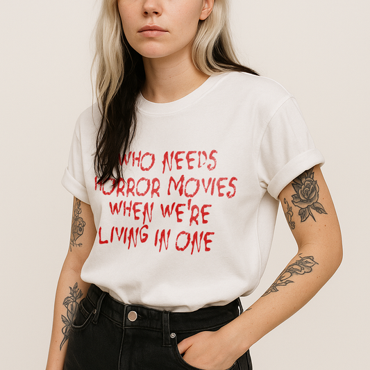 Horror Movies T-Shirt - Relaxed Fit
