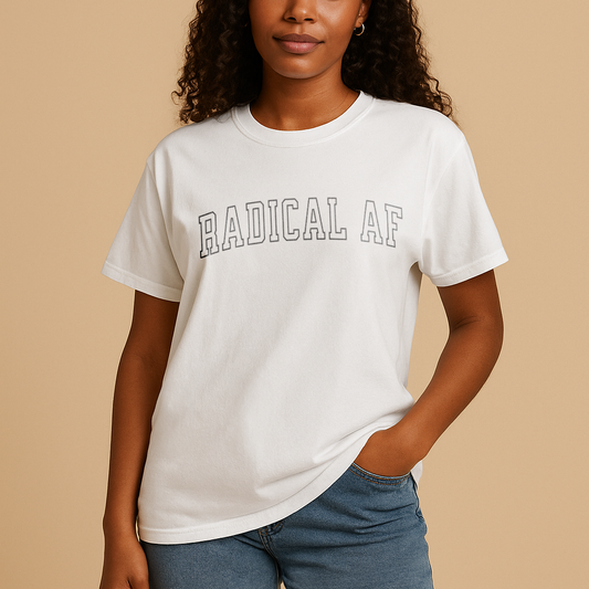 Radical AF Varsity T-Shirt - Relaxed Fit