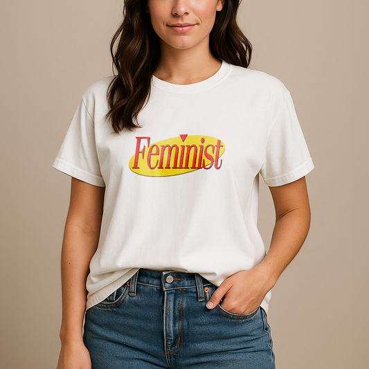 Seinfeld Logo Feminist T-Shirt - Relaxed Fit