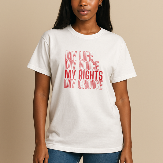 My Rights T-Shirt - Relaxed Fit